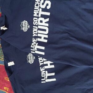 I Love You So Much It Hurts Rugby T Shirt Pair Mens Large Unworn 2 Itz Collector